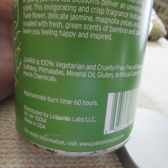 NEW Juara AWAKE Soy jar candle. Tiara flower, jasmine scented - Picture 6 of 6
